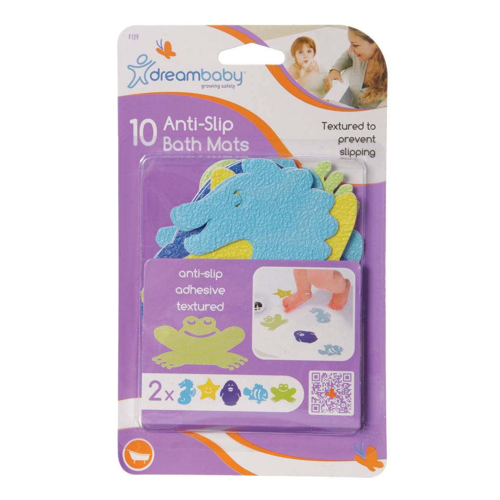 Dreambaby Dreambaby Non-Slip Bath Appliques 10 Pk