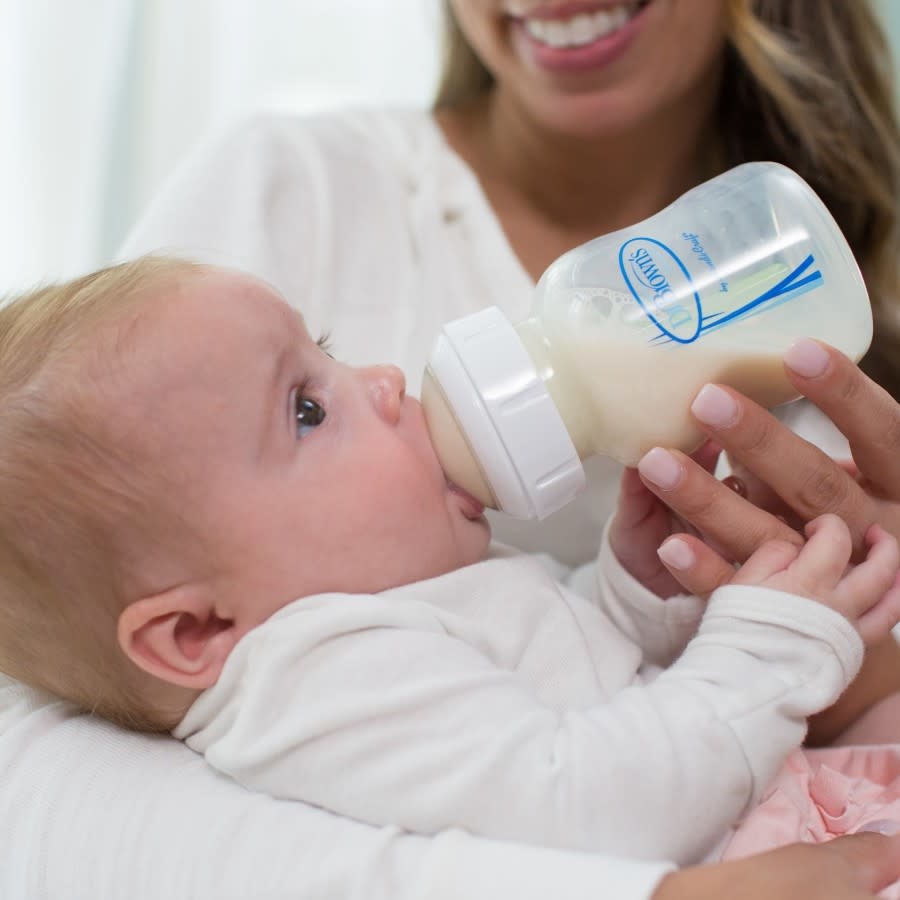 Dr Browns Dr Brown’s Wide Neck Feeding Bottle Options+ with Level 1 Teat, 1-Pack