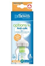 Dr Browns Dr Brown's Options+ Glass Feeding Bottle  Wide Neck - Single