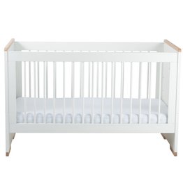 BabyRest Babyrest Poppy Cot White/Beech