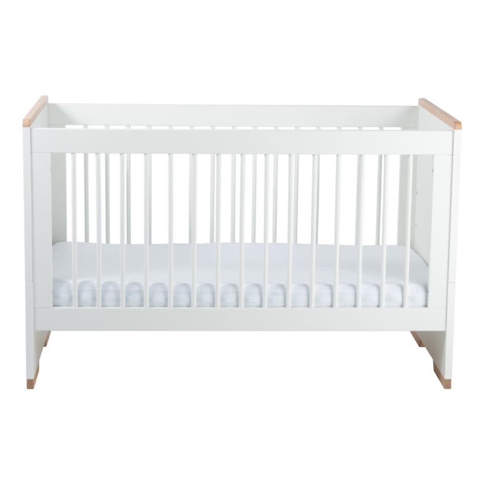 BabyRest Babyrest Poppy Cot White/Beech