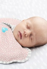 Love To Dream Love To Dream Swaddle UP™ Bamboo Original 1.0 Tog Pink - Wave Dot