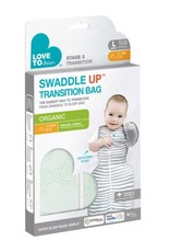 Love To Dream Love To Dream Swaddle UP™ Transition Bag Organic 1.0T Mint - Celestial Dot