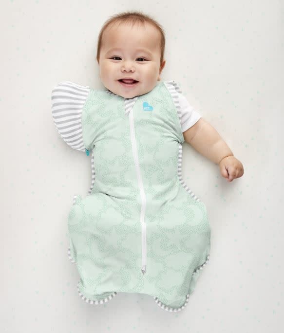 Love To Dream Love To Dream Swaddle UP™ Transition Bag Organic 1.0T Mint - Celestial Dot