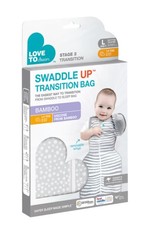 Love To Dream Love To Dream Swaddle UP™ Transition Bag Bamboo 1.0T Grey - Wave Dot