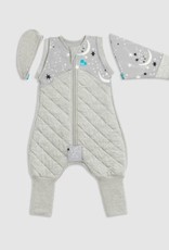 Love To Dream Love To Dream Swaddle UP™ Transition Suit Extra Warm 3.5T Grey - Moon & Stars