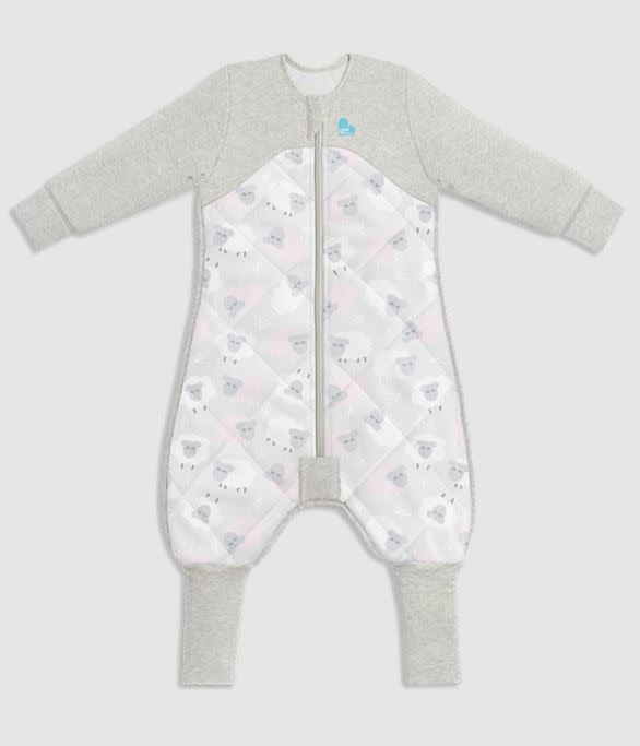 Love To Dream Love To Dream Sleep Suit with Organic Cotton and Australian Merino Wool  - 2.5 TOG Pink  - Bah Bah
