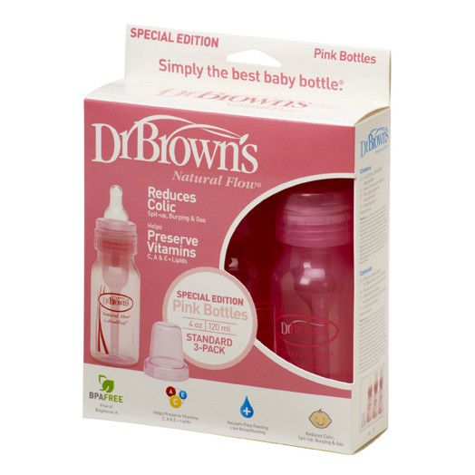 Dr Browns Dr Browns 120ml Narrow Neck Feeding Bottle