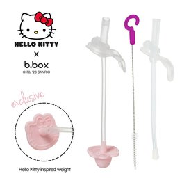 Bbox BBox Hello Kitty replacement straw and cleaner Light Pink
