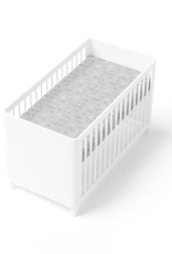 Bubba Blue Bubba Blue Silver Mist Jersey Cot Fitted Sheet