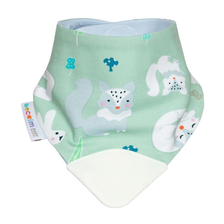 Becalm Baby Becalm Baby Bib White Fox