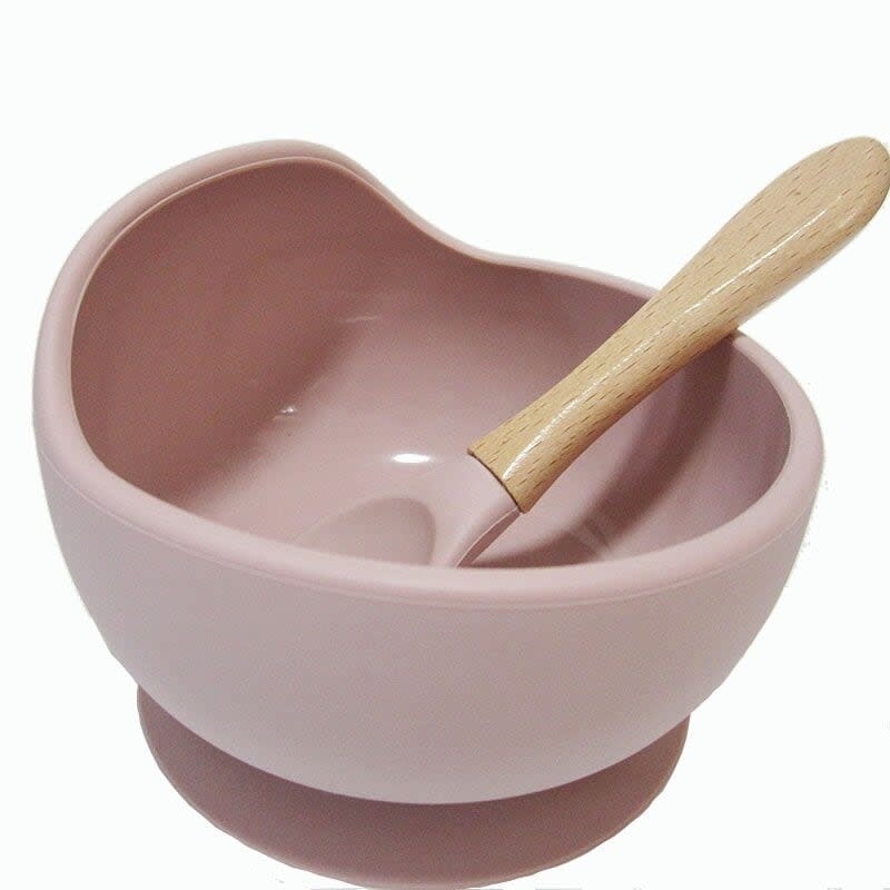 Becalm Baby Becalm Baby Silicone Suction Bowl and Spoon Set