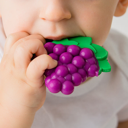 Becalm Baby Becalm Baby Baby Banana Grape Teether