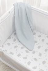 Living Textiles Living Textiles 2-pack Jersey Co-sleeper/Cradle Fitted Sheet - Mason/Confetti