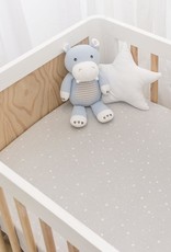 Living Textiles Living Textiles 2-pack Jersey Cot Fitted Sheet - Noah/Stars