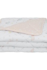 Living Textiles Living Textiles Jersey Cot Comforter - Ava/Blush Floral
