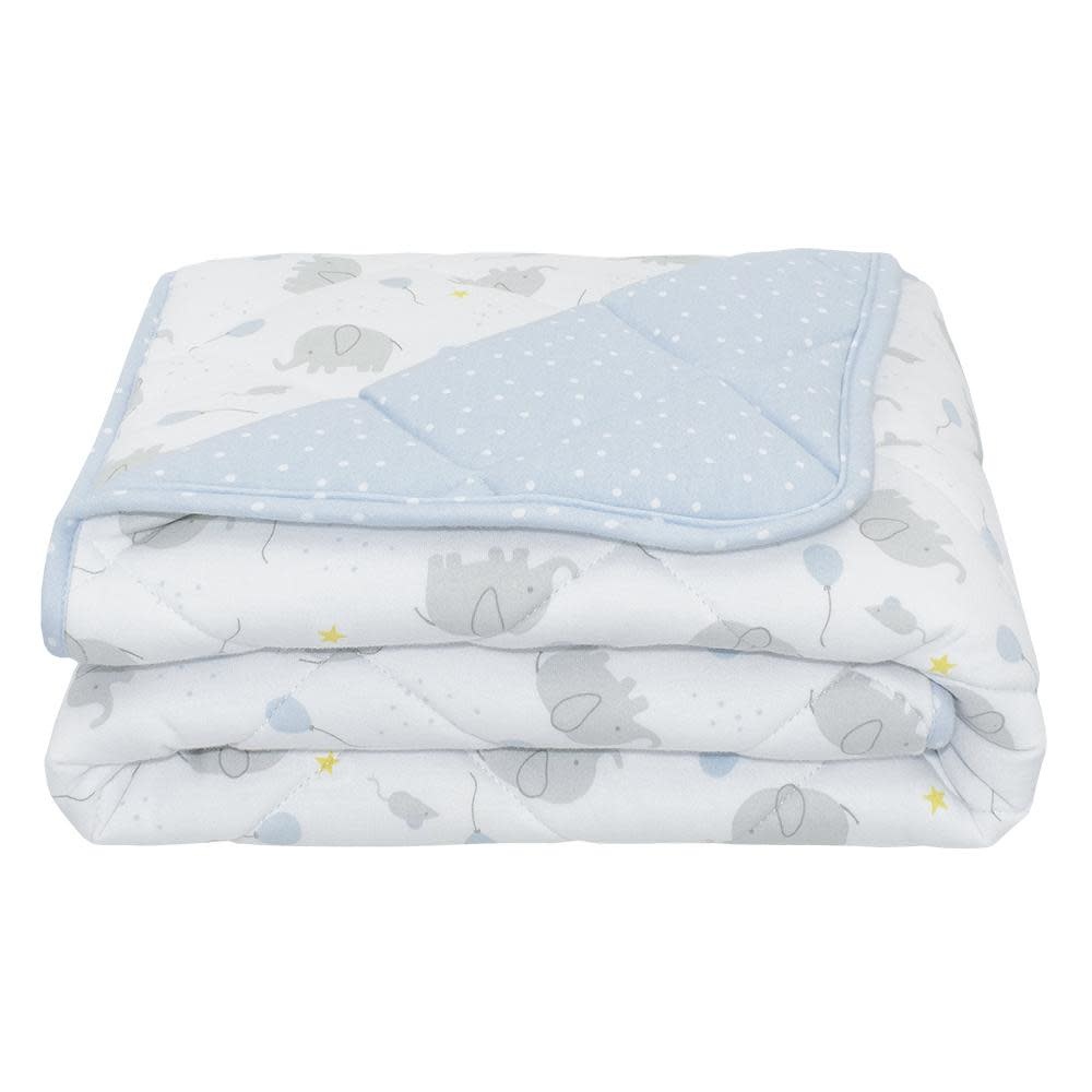 Living Textiles Living Textiles Jersey Cot Comforter - Mason/Confetti