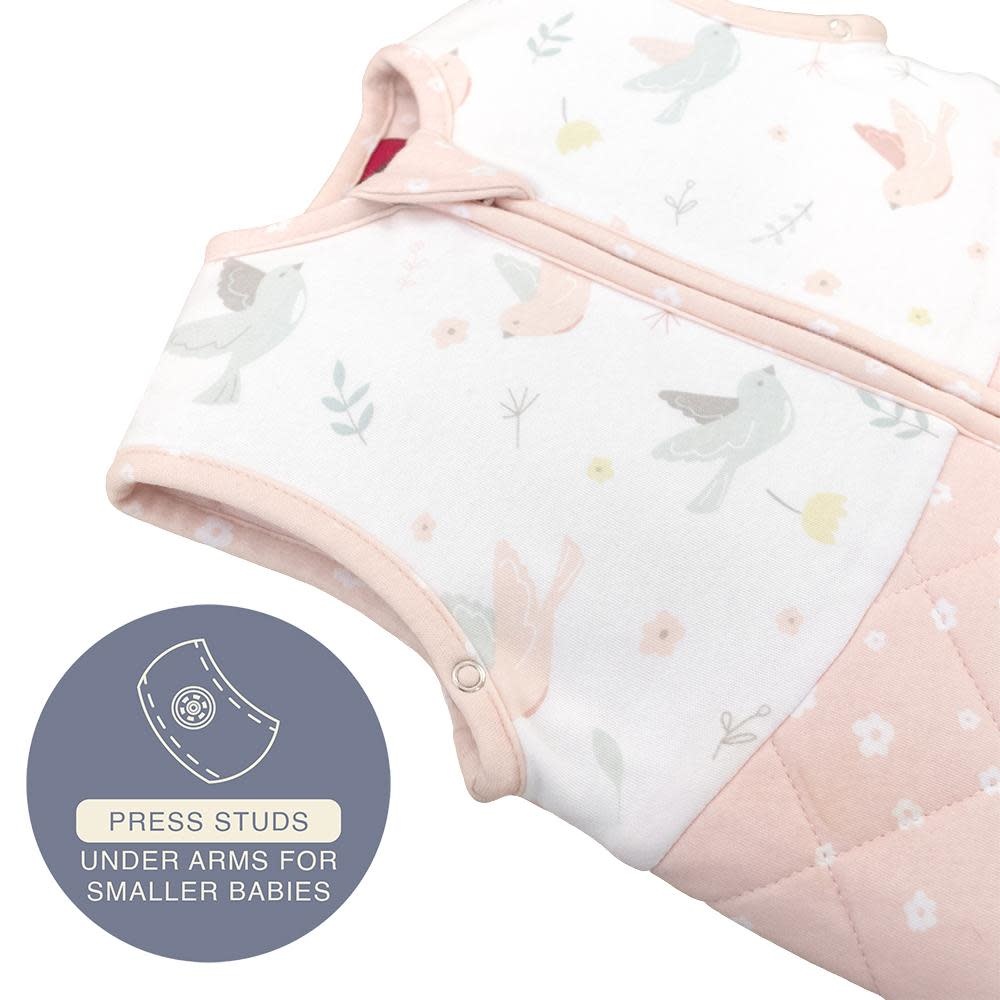 Living Textiles Living Textiles Quilted Sleeping Bag 2.5Tog - Ava Birds
