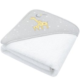 Living Textiles Living Textiles Hooded Towel (75 x 75cm) - Noah Giraffe