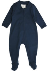 Babu Babu Interlock Organic Cotton All-in-One - Navy