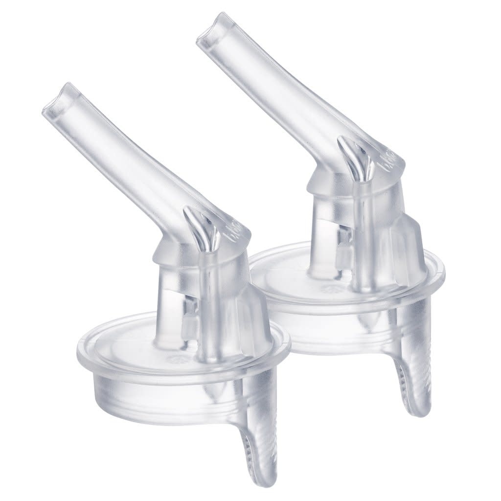 B.Box b.box Tritan Drink Bottle - 2pk replacement straw tops (450m & 600ml)