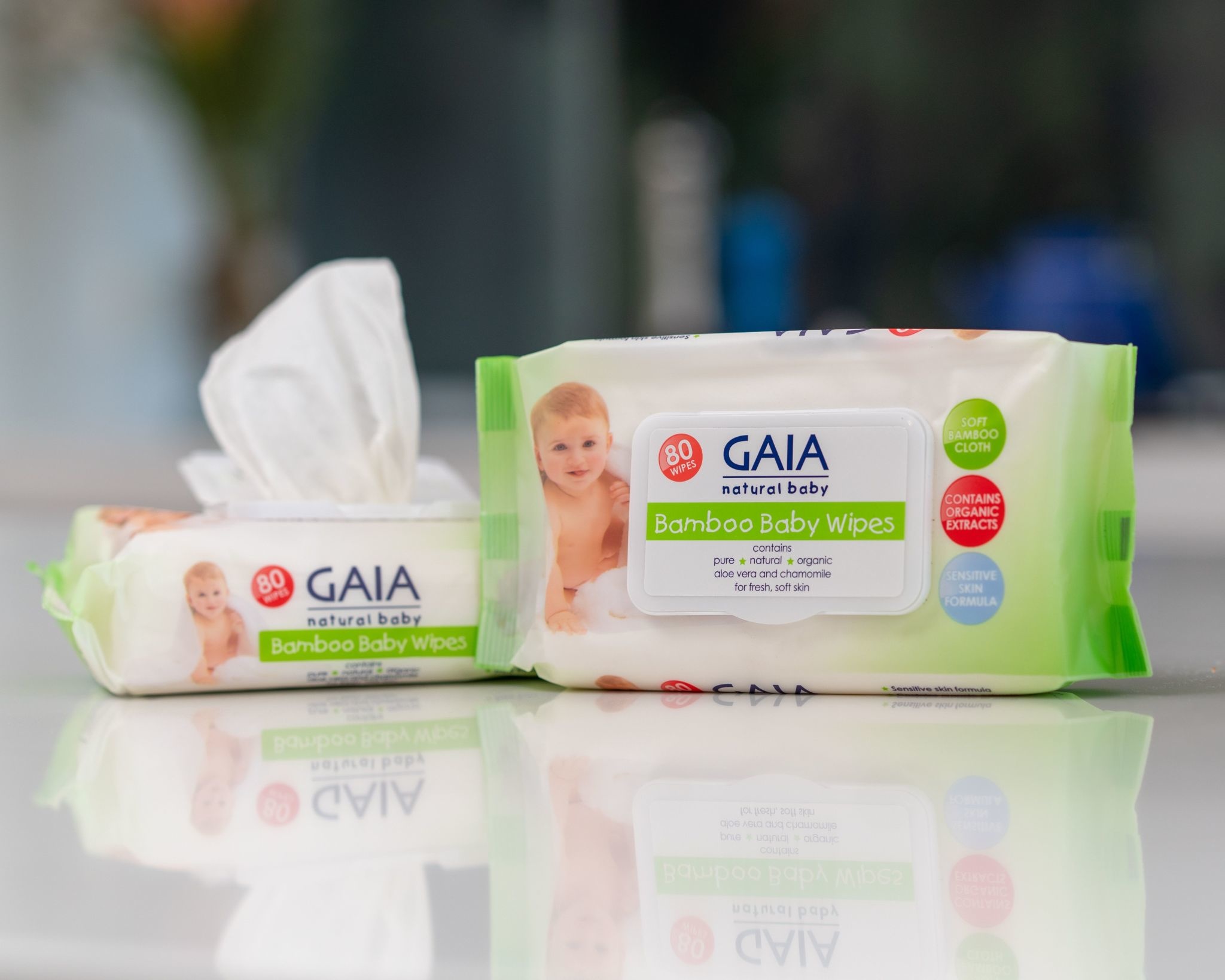 Gaia Gaia Bamboo Baby Wipes 80pk