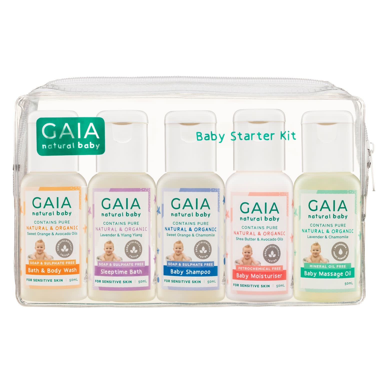 Gaia Gaia Baby Starter Kit 5x 50ml