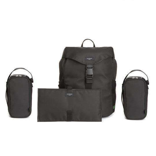 Storksak Storksak Eco Travel Backpack Black