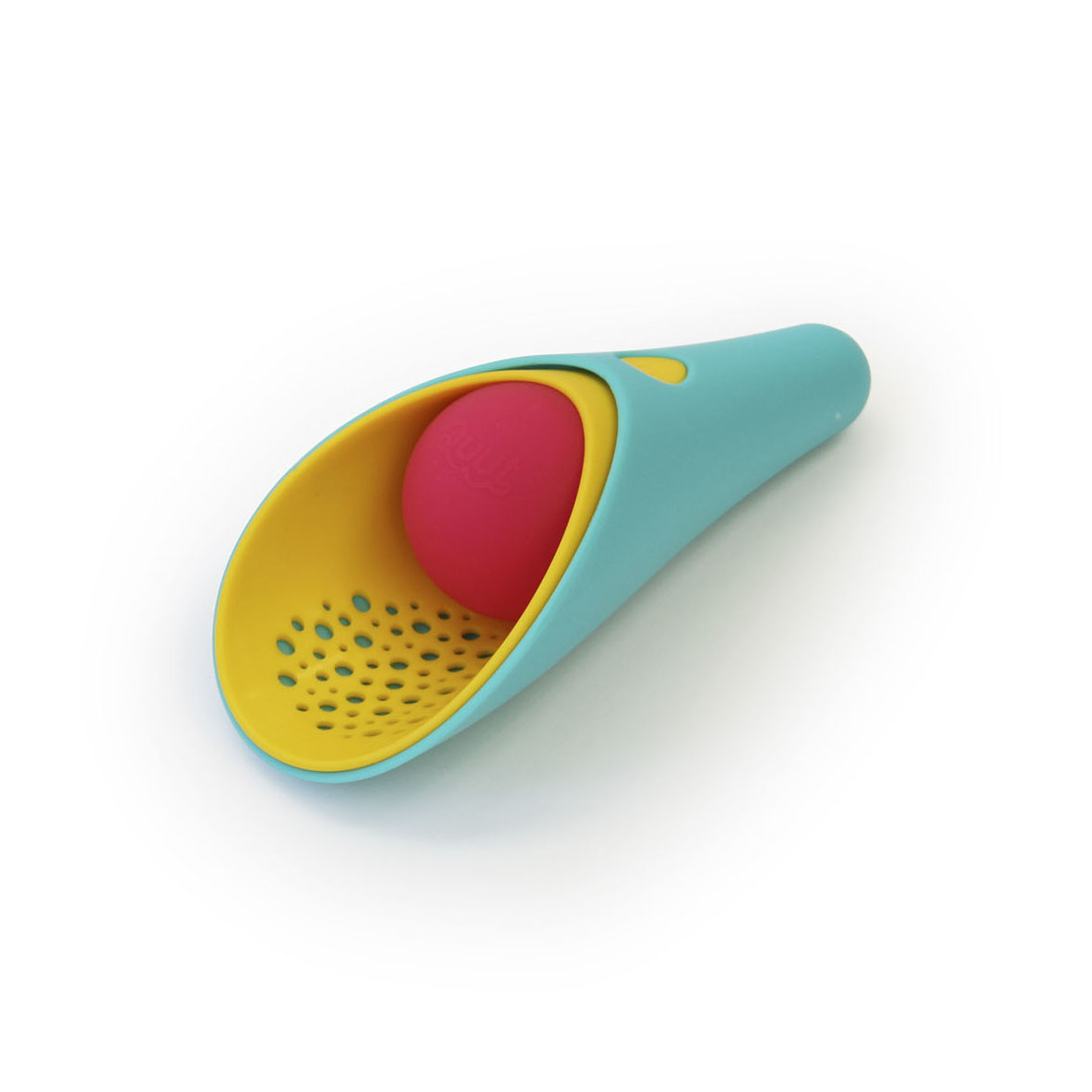 Quut Quut - Cuppi - Lagoon Green + Yellow + Red Ball
