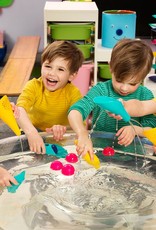 Quut Quut - Cuppi - Lagoon Green + Yellow + Red Ball