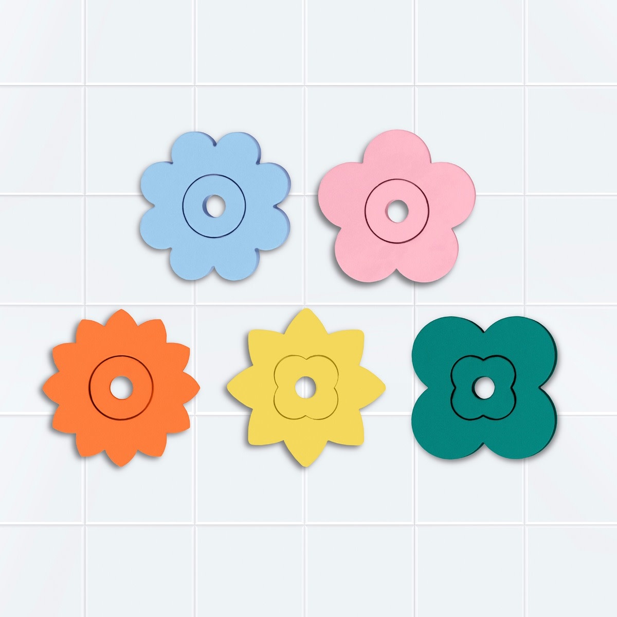 Quut Quut - Quutopia - Flower Power Bath Puzzle