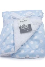 Bubba Blue Bubba Blue Polka Dots Reversible Cuddle Blanket