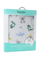 Bubba Blue Bubba Blue Aussie Animal Jersey Bassinet Fitted Sheet