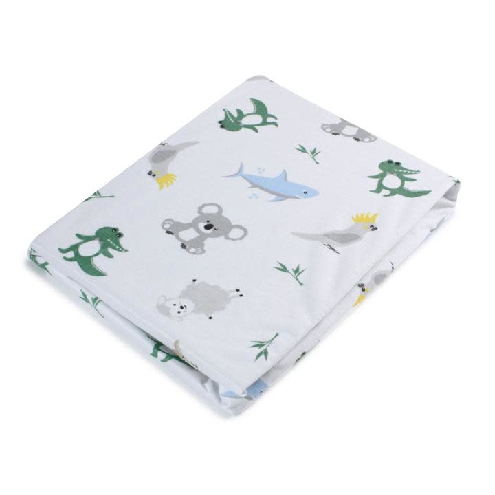 Bubba Blue Bubba Blue Aussie Animal Waterproof Change Mat Cover