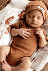 Snuggle Hunny Kids Snuggle Hunny Short Sleeve Bodysuit Chestnut