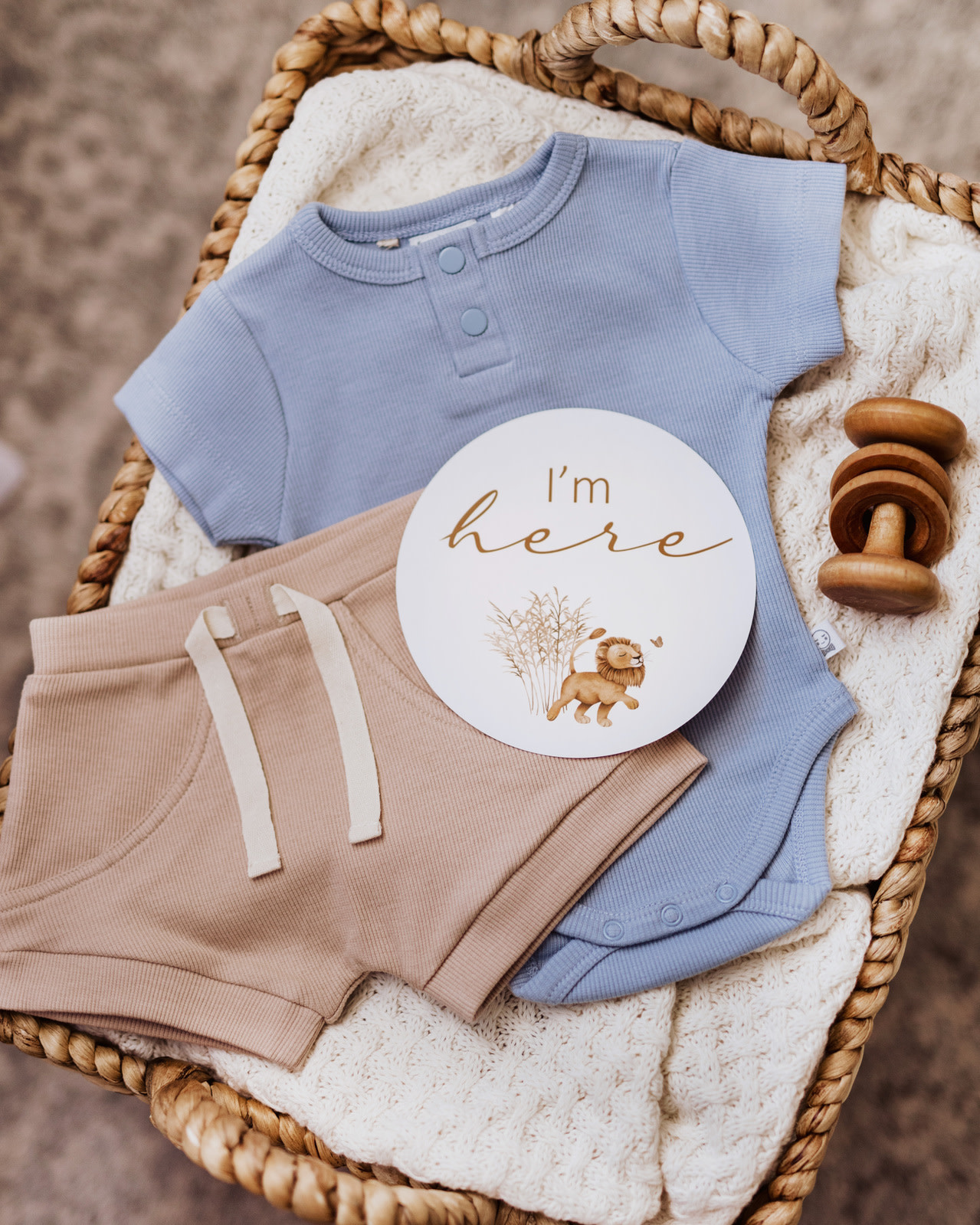 Snuggle Hunny Kids Snuggle Hunny Shorts Pebble