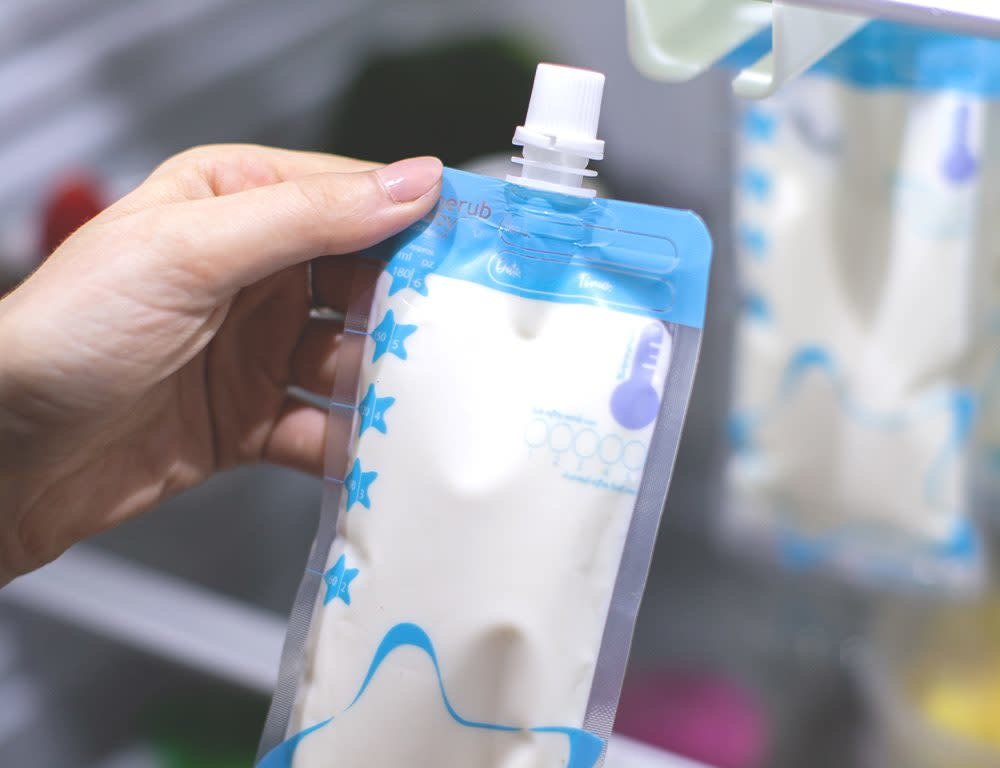 Cherub Baby Cherub Baby Thermosensor Reusable Breast Milk Bags 10PK (50 USES per pack) 180ml/6oz