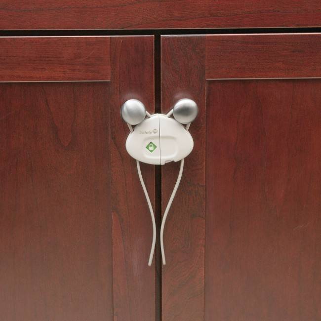 Safety 1st Safety 1st Push N Snap Cabinet Lock (2 Pack)