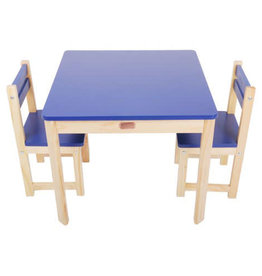 Tikk Tokk Tikk Tokk Little Boss 3 Piece Square Table & Chair Set