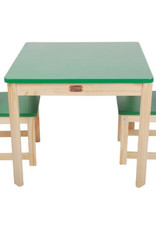 Tikk Tokk Tikk Tokk Little Boss 3 Piece Square Table & Chair Set