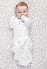 Love To Dream Love To Dream Swaddle UP™ Bamboo Original 1.0 TOG Cream - Moon & Stars