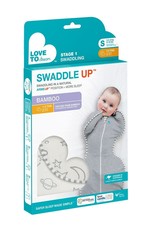 Love To Dream Love To Dream Swaddle UP™ Bamboo Original 1.0 TOG Cream - Moon & Stars