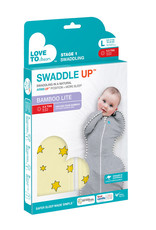 Love To Dream Love To Dream Swaddle UP™ Bamboo Lite 0.2 TOG Yellow-Stars