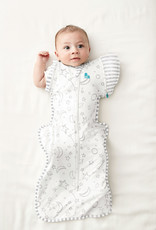 Love To Dream Love To Dream Swaddle UP™ Transition Bag Bamboo 1.0 TOG Cream- Moon & Stars