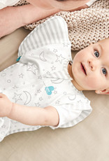 Love To Dream Love To Dream Swaddle UP™ Transition Bag Bamboo 1.0 TOG Cream- Moon & Stars