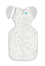 Love To Dream Love To Dream Swaddle UP™ Transition Bag Bamboo 1.0 TOG Cream- Moon & Stars
