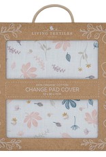 Living Textiles Living Textiles Organic Muslin Change Pad Cover - Botanical