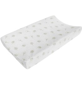 Living Textiles Living Textiles Organic Muslin Change Pad Cover - Dandelion