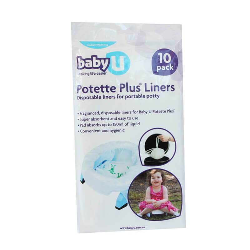 Baby U Baby U Potette Plus Disposable Liners 10pk