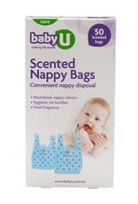 Baby U Baby U Scented Nappy Bags 50pk